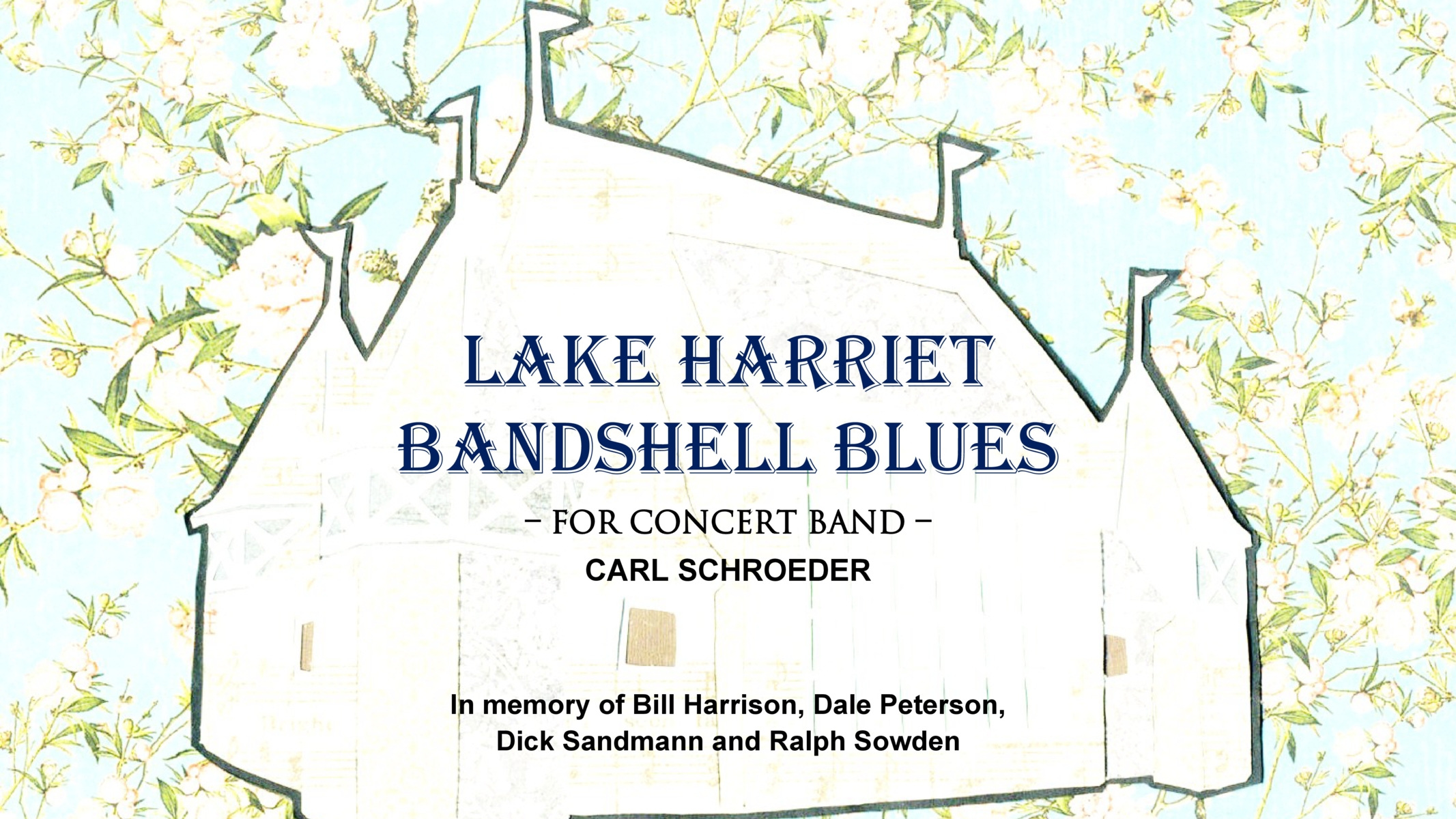 Lake Harriet Bandshell Blues by Carl Schroeder